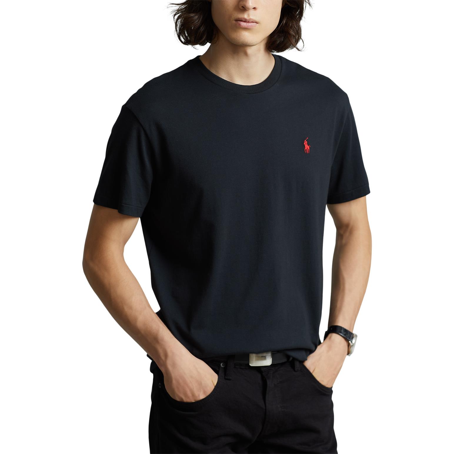 Polo Ralph Lauren Custom Slim Fit Jersey Crewneck T-Shirt